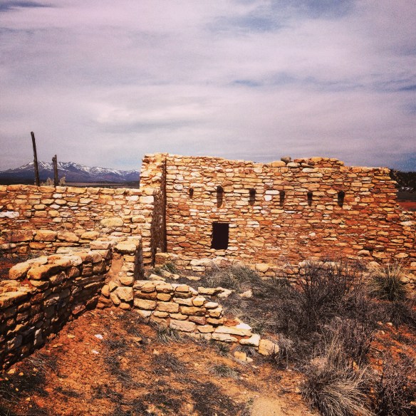 Ruins at Edge of the Cedars State Park
